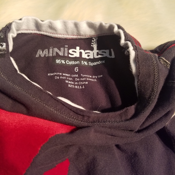 Mini Shiatsu Set of 2 Long Sleeved Shirts size 6 - Picture 9 of 10